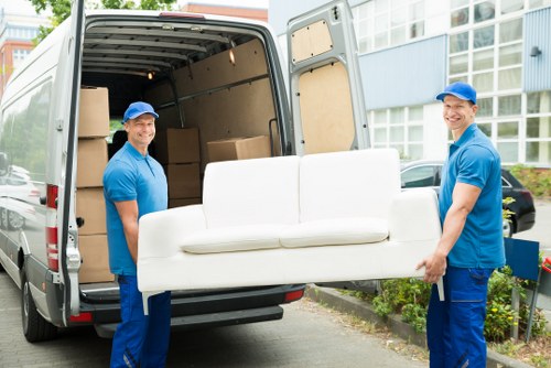 Removal company helping with a home move in Sutton
