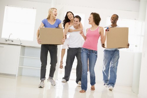 Moving van service for residential moves in Sutton