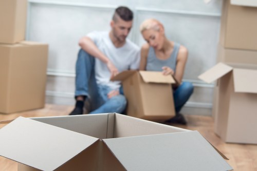 Local movers handling office relocation in Sutton
