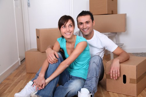 Packing and furniture protection for a Sutton home move