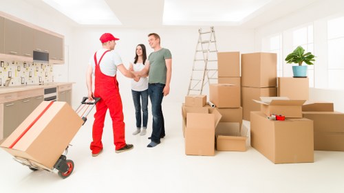 Local movers handling a flat move near Sutton town centre