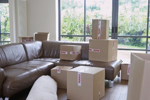 Local commercial moving team handling office furniture in Sutton