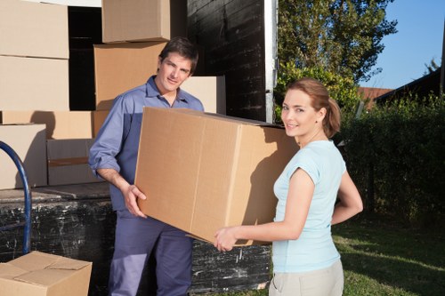 Staff planning a moving job with safety in mind
